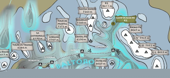 carte baltoro